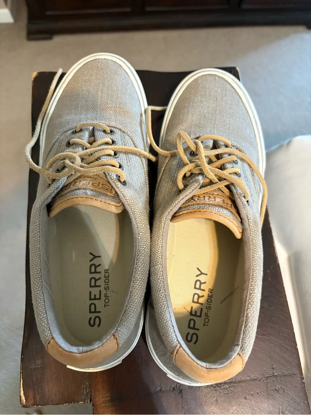 Sperry Men's Casual Canvas Top Sider, Size 8